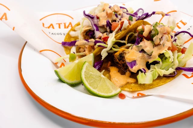Blackened Fish Quesataco.